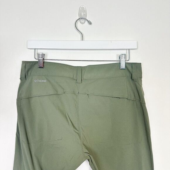 Columbia Omni-Shield Women's Saturday Trail Convertible Pants Green Sz 8 Short - Picture 7 of 15